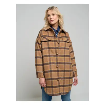 Big Star Woman's Coat Multicolor