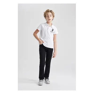 DEFACTO Boy Straight Fit Standard Leg Jean Basic Trousers