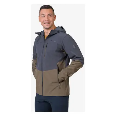 Men's Green-Blue Softshell Jacket Hannah Shelton Lite