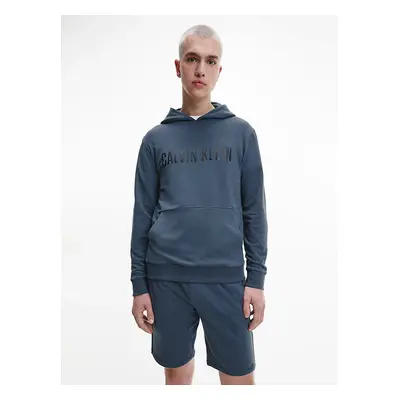 Teal men's hoodie Calvin Klein Jeans