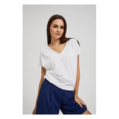 Women's T-shirt MOODO - white