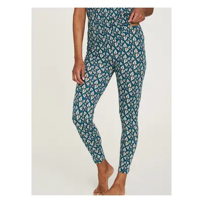 Blue patterned leggings Tranquillo - Women