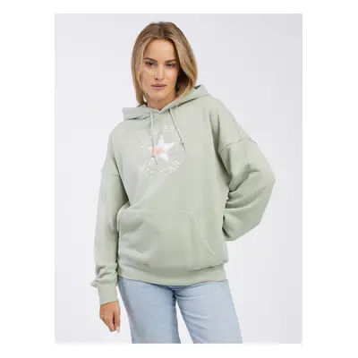 Light Green Women's Hoodie Converse - Women