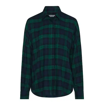 Tommy Hilfiger Shirt - BEA TARTAN RELAXED SHIRT green