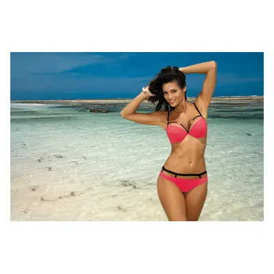 Nathalie Bright Coral M-391 (10) swimsuit red