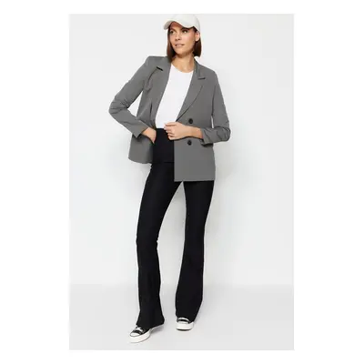 Women's blazer Trendyol Gray