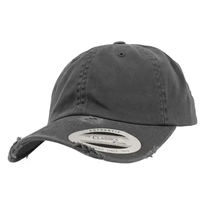 Low Profile Destroyed Cap Dark Grey