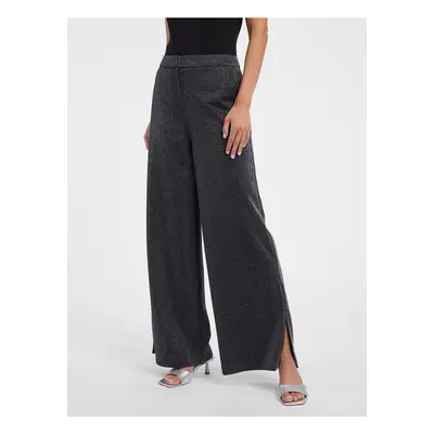 Orsay Women's Dark Grey Wide Leg Trousers - Women's