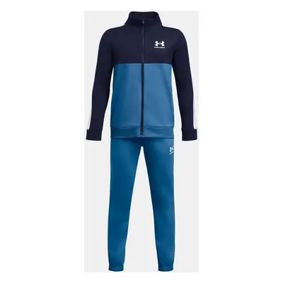 Under Armour UA CB Knit Track Suit-BLU - Boys