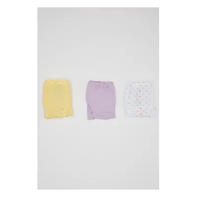 DEFACTO Girl's Cotton 3-Piece Slip Panties