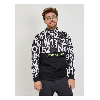 ONeill Black Men's Patterned Sweatshirt O'Neill Rutile - Men