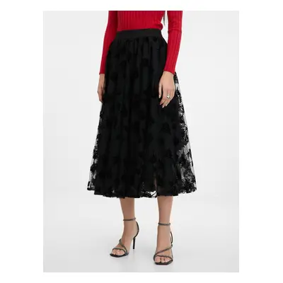 Black women's midi skirt ORSAY - Women's