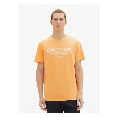 Orange men's t-shirt Tom Tailor - Men