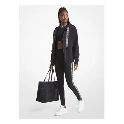 Michael Kors Sweatshirt - MKGO ZIP THRU HOODIE black