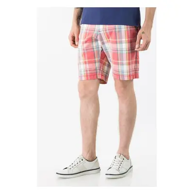 Tommy Hilfiger Shorts - BROOKLYN SHORT RED CHK patterned