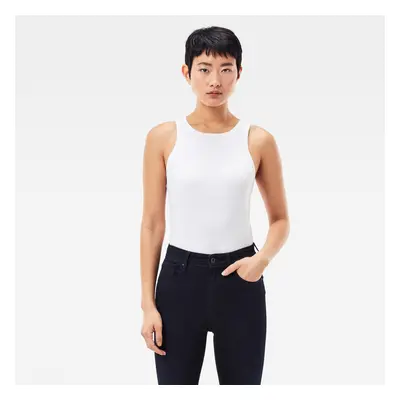 G-STAR Tank top - Engineered rib tank top white