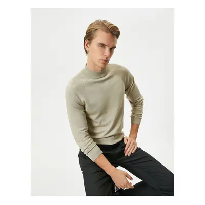 Koton Half Turtleneck Sweater Slim Fit Knitwear Long Sleeve