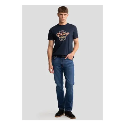 Big Star Man's T-shirt 403 Navy Blue