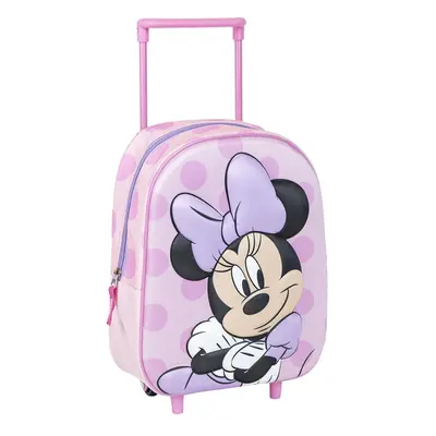 KIDS BACKPACK TROLLEY 3D MINNIE