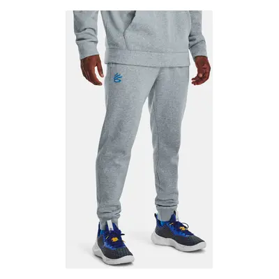 Under Armour Curry Fleece Sweatpants-BLU - Men's