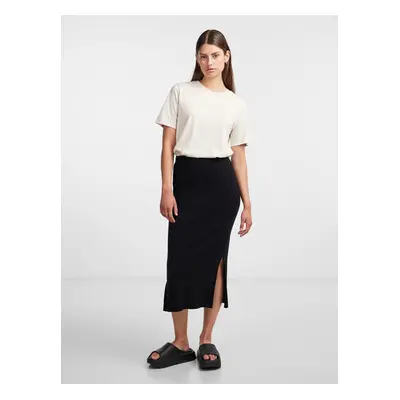 Black Women's Midi Sweater Skirt Pieces Crista - Women