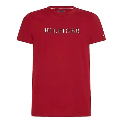 Tommy Hilfiger T-shirt - CORP GRAPHIC TEE red