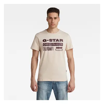 G-STAR T-shirt - Originals hd graphic r t light pink