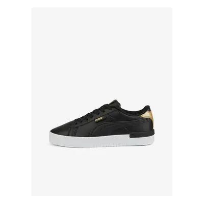 Black women's leather sneakers Puma Jada Distressed - Women's