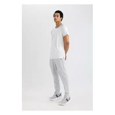 DEFACTO Fit Jogger Sweatpants Slim Fit Slim Cut Double Pocket Standard Leg Woven