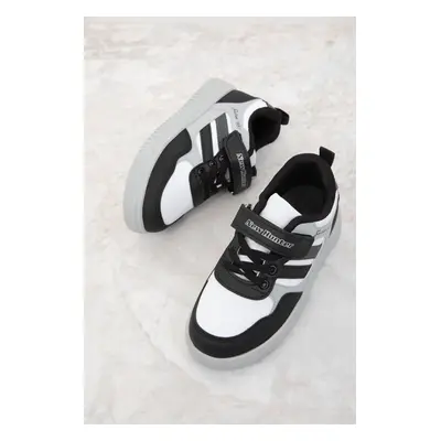 Soho Black-White-Ice Kids Sneaker