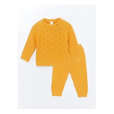 LC Waikiki Crew Neck Baby Boy Sweater and Trousers