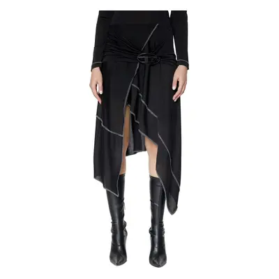 Diesel Skirt - O-FLOUNCE SKIRT black