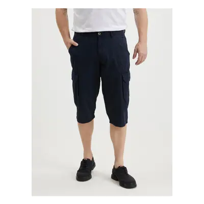 Dark blue men's shorts LERROS - Men