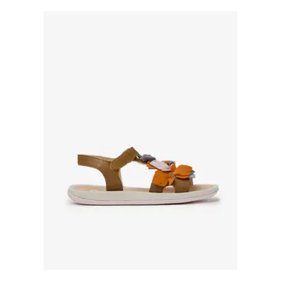 Camper Leather Sandals for Girls - Girls