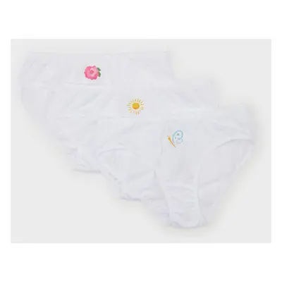 DEFACTO Girl Printed 3-Pack Slip Panties