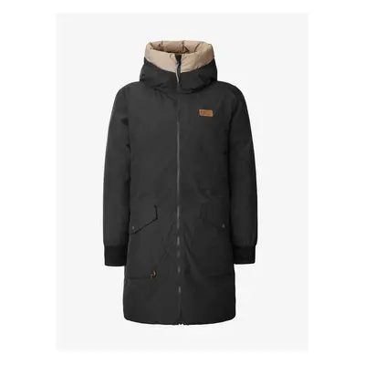 Women's Black Coat Picture - Women