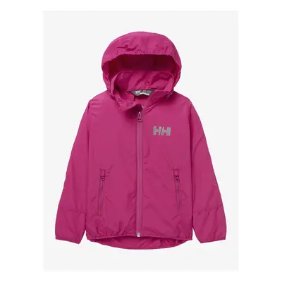 Dark pink girl's light jacket HELLY HANSEN - Girls