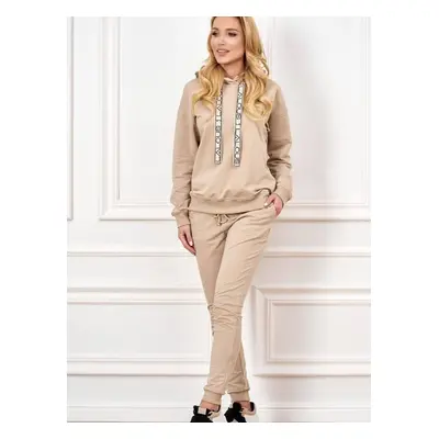 Beige sweatshirt Lalous BL-0442. R65