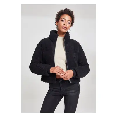 Women's boxes Sherpa Puffer Jacket black