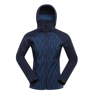 Women's softshell jacket with membrane ALPINE PRO HOORA mood indigo variant pa