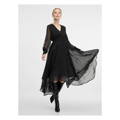 Black women's midi dress ORSAY - Women's