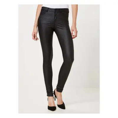 Black slim fit trousers VERO MODA Seven - Women's