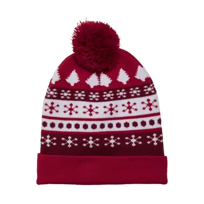 Christmas Beanie Dots red/white