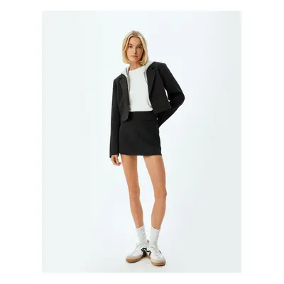 Koton Mini Skirt A Cut Standard Waist