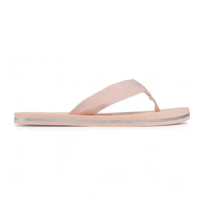 Flip-flops - Tommy Hilfiger TH GLITTER FLAT BEACH SANDAL pink