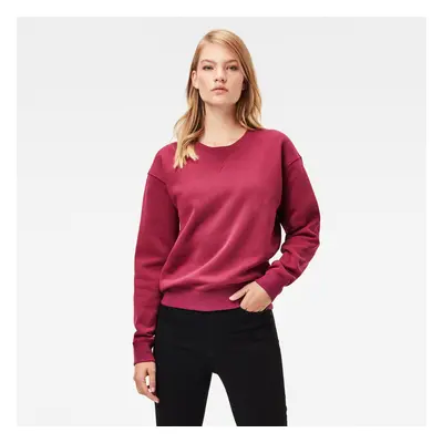 G-STAR Sweatshirt - Premium core r sw wmn l\s burgundy