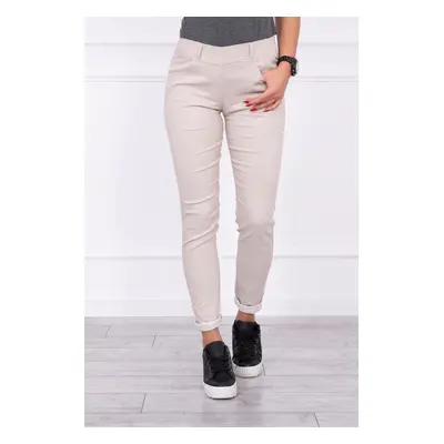 marka niezdefiniowana Colorful jeans beige