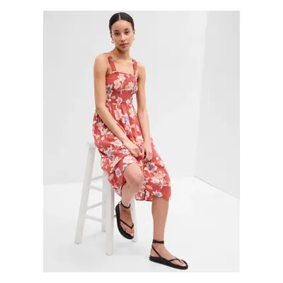 GAP Flowered Midi Dress - Women