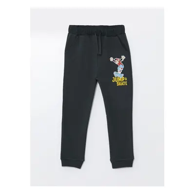 LC Waikiki Elastic Waist Nostalgic Monkey Baby Boy Jogger Tracksuit Bottom 2-Pack