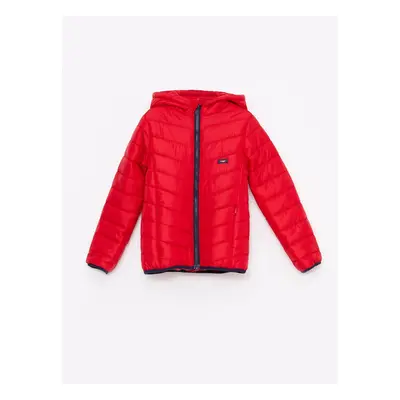 LC Waikiki Basic Girl's Puffer Coat with Hood